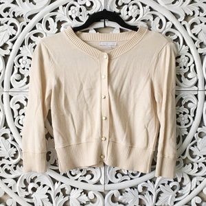 Cream cardigan